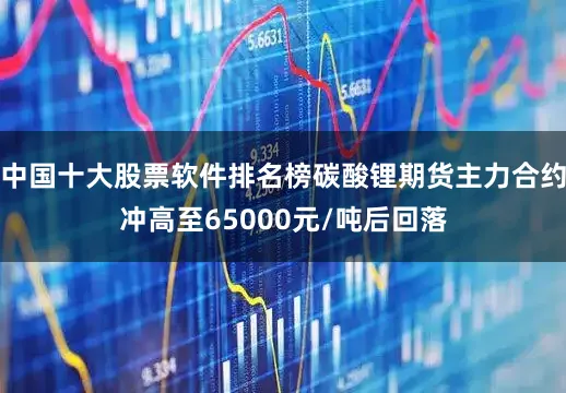 中国十大股票软件排名榜碳酸锂期货主力合约冲高至65000元/吨后回落