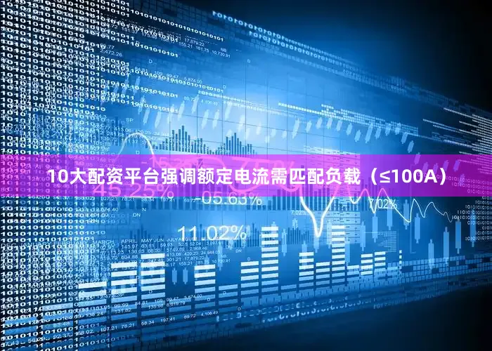 10大配资平台强调额定电流需匹配负载（≤100A）